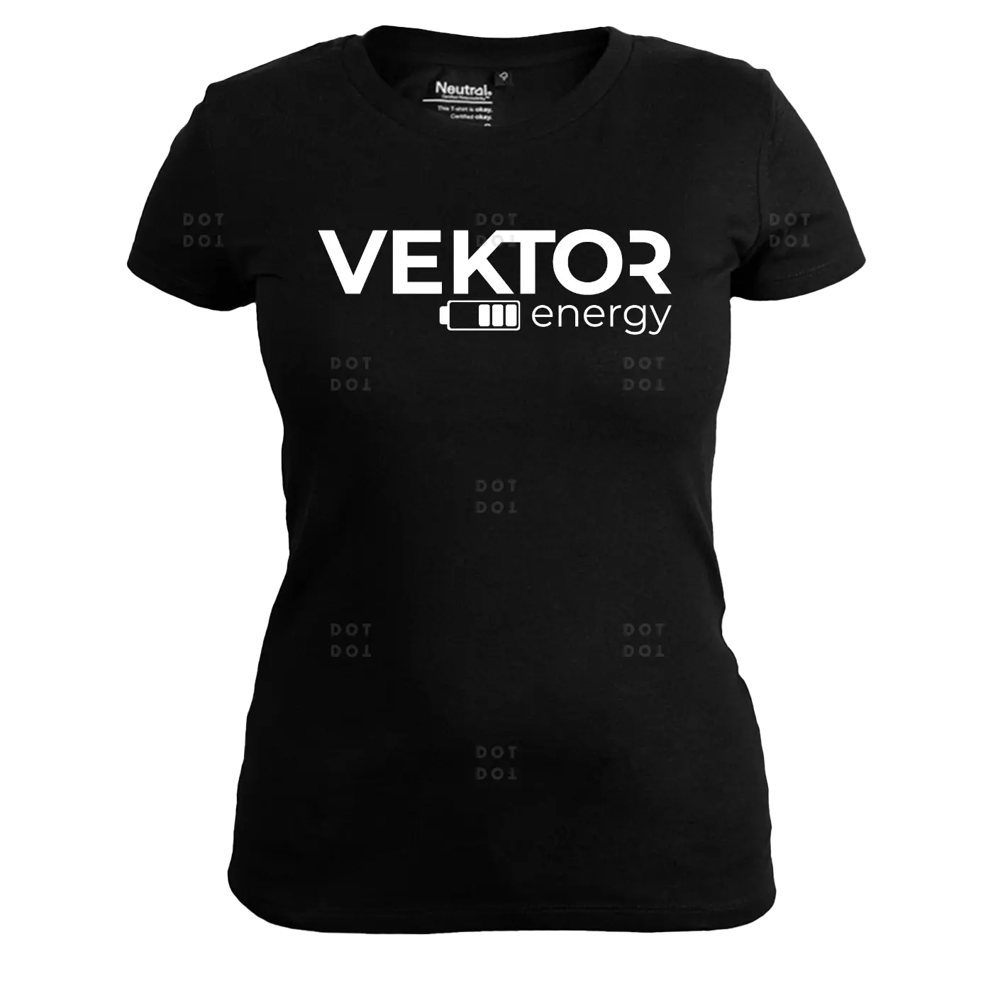 Vektor energy triko černé